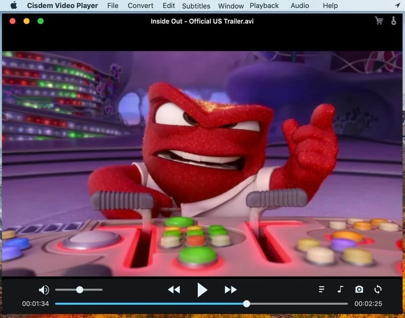 Lecteur vidéo AVI pour Mac