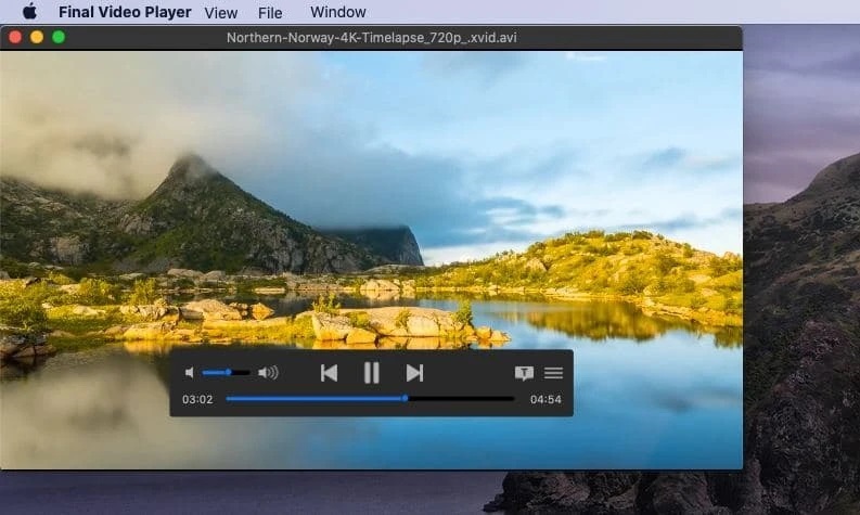 Final Video Player is a free AVI player
