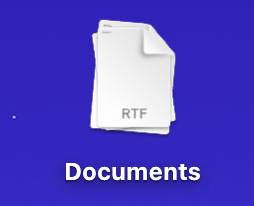 a stack of documents on the desktop