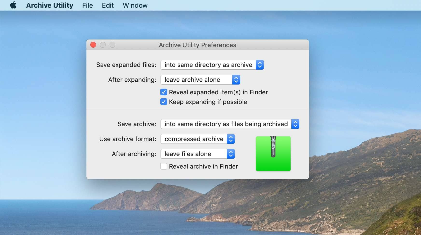 Comment décompresser un fichier sur Mac avec Archive