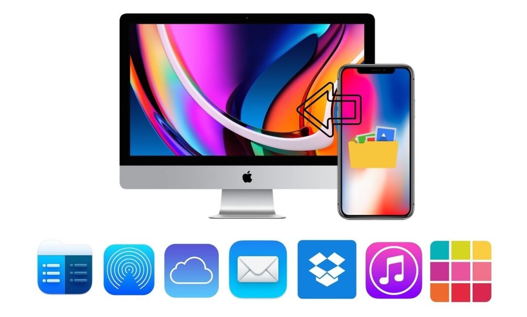 Choose the best way to transfer files between iPhone and Mac