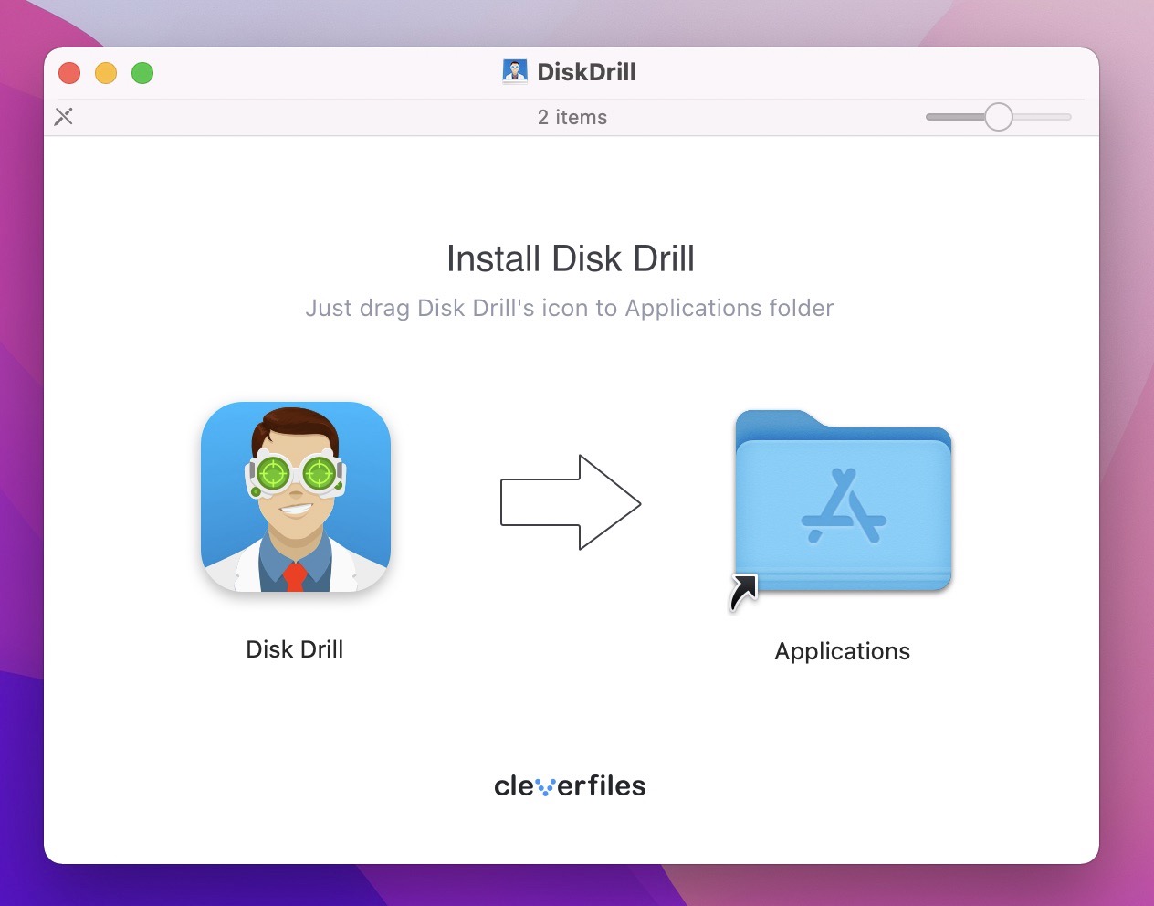 Download and install Disk Drill