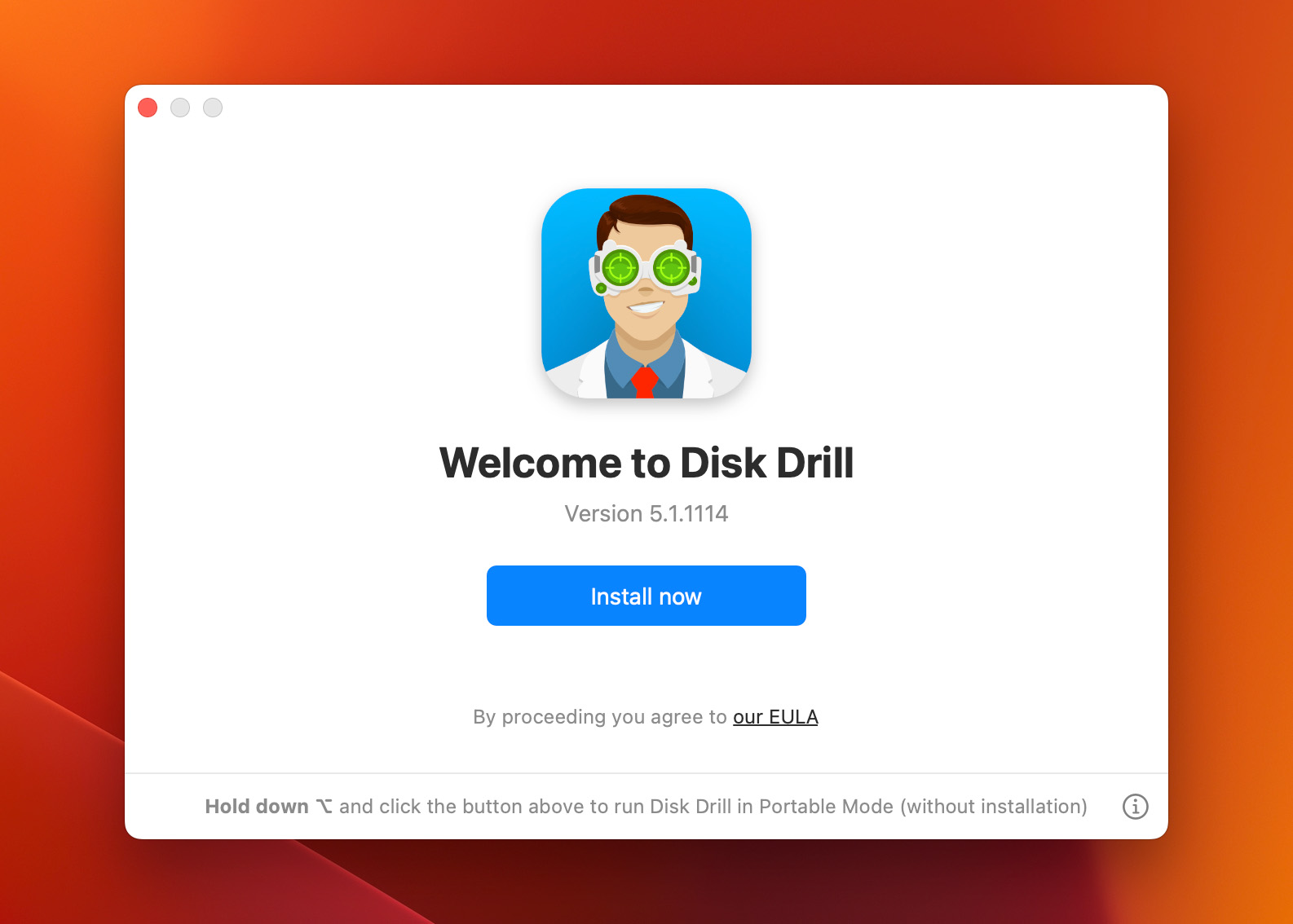 Download and install Disk Drill