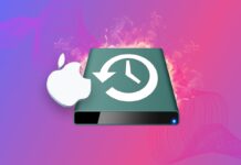 restore files from time machine