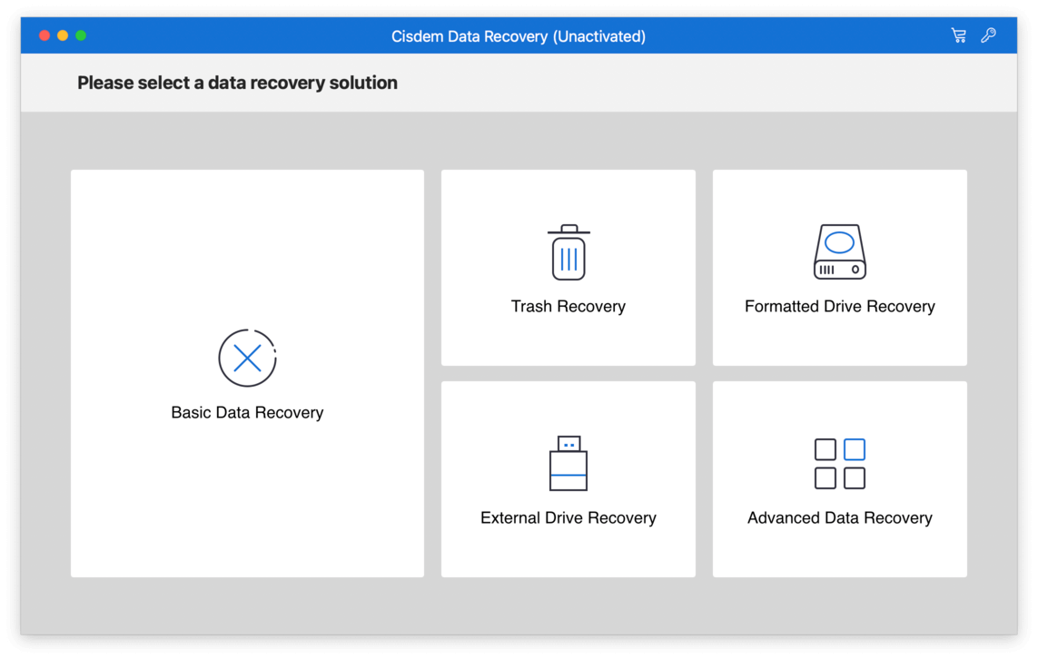 Cisdem data recovery app demo