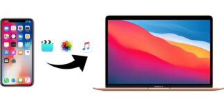 Transfer files from iPhone to Mac