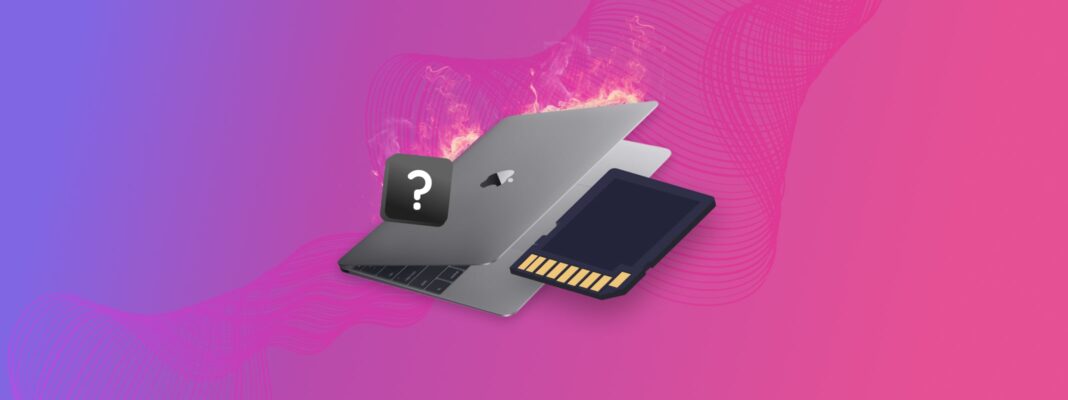 sd card is not showing up on mac