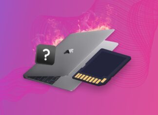 sd card is not showing up on mac