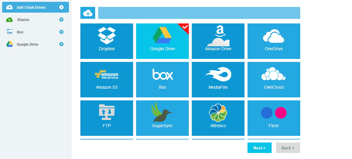 Manage your multiple cloud files with one app