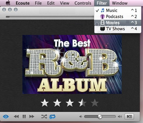 Free and lossless media player for Mac with intuitive interface.