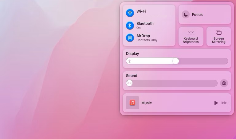 Сlick the Screen Mirroring icon on your Mac to mirror content from your Mac to an Apple TV.