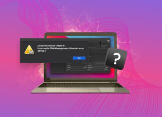 com.apple.diskmanagement.disenter error