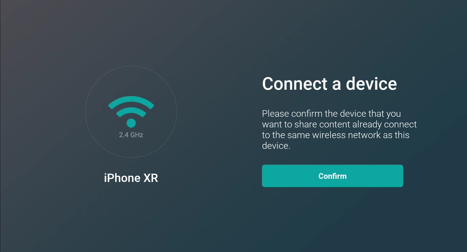 connect a device