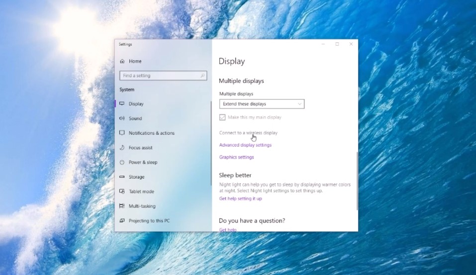 Screen mirror to Roku from a Windows device