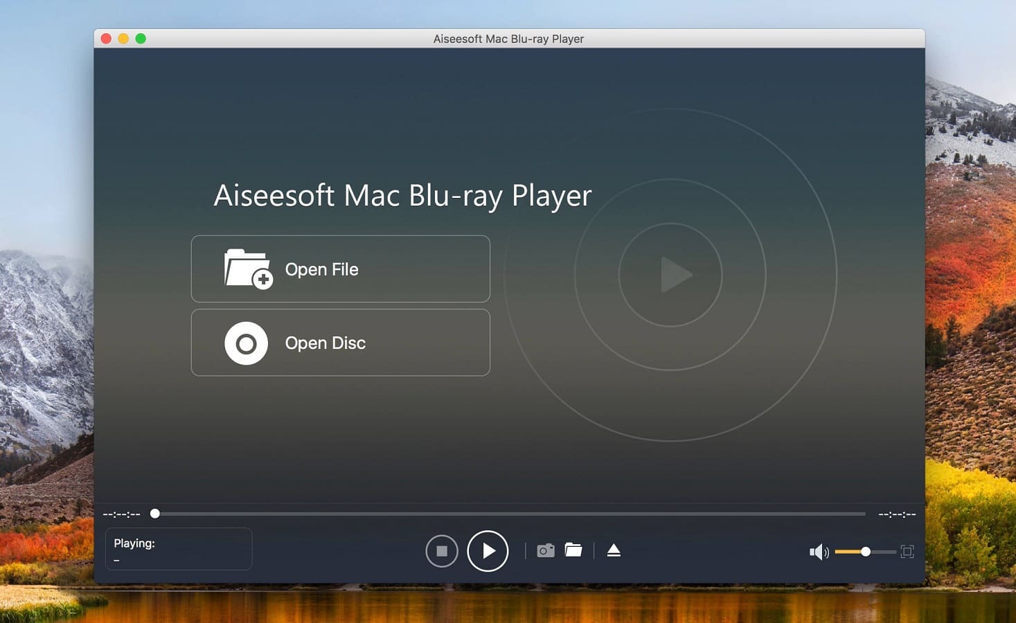 Aiseesoft Free Mac AVI Player