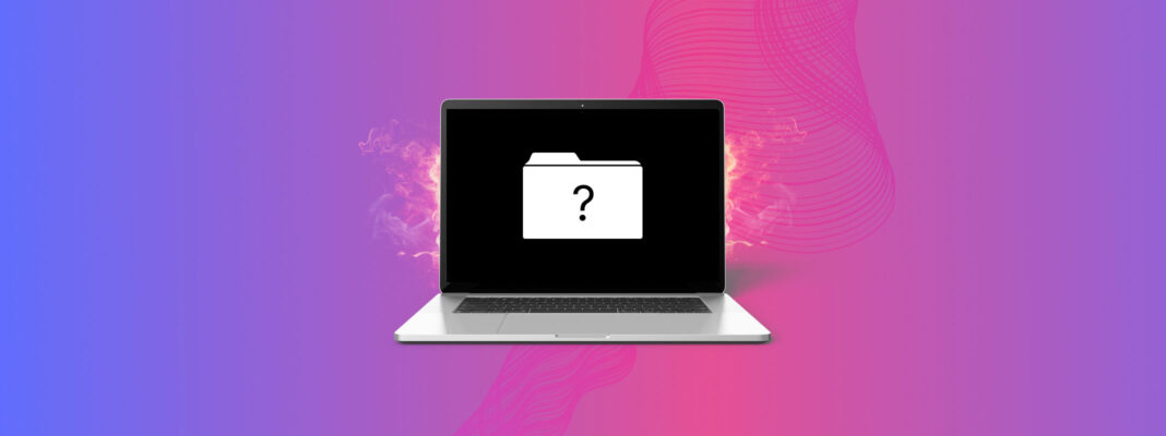mac flashes folder with question mark