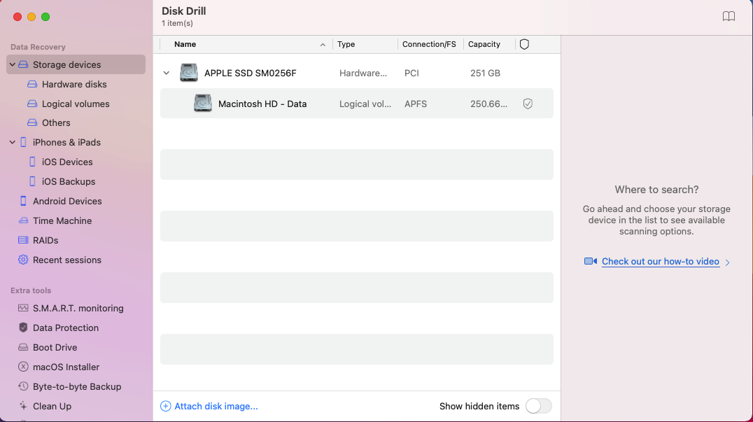 disk drill data recovery