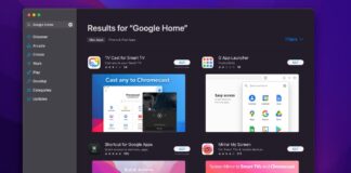 Apple App Store search results