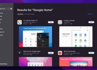 Apple App Store search results