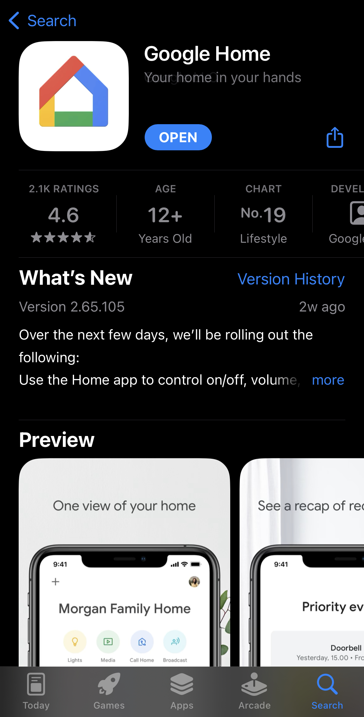 Setup shop chromecast iphone