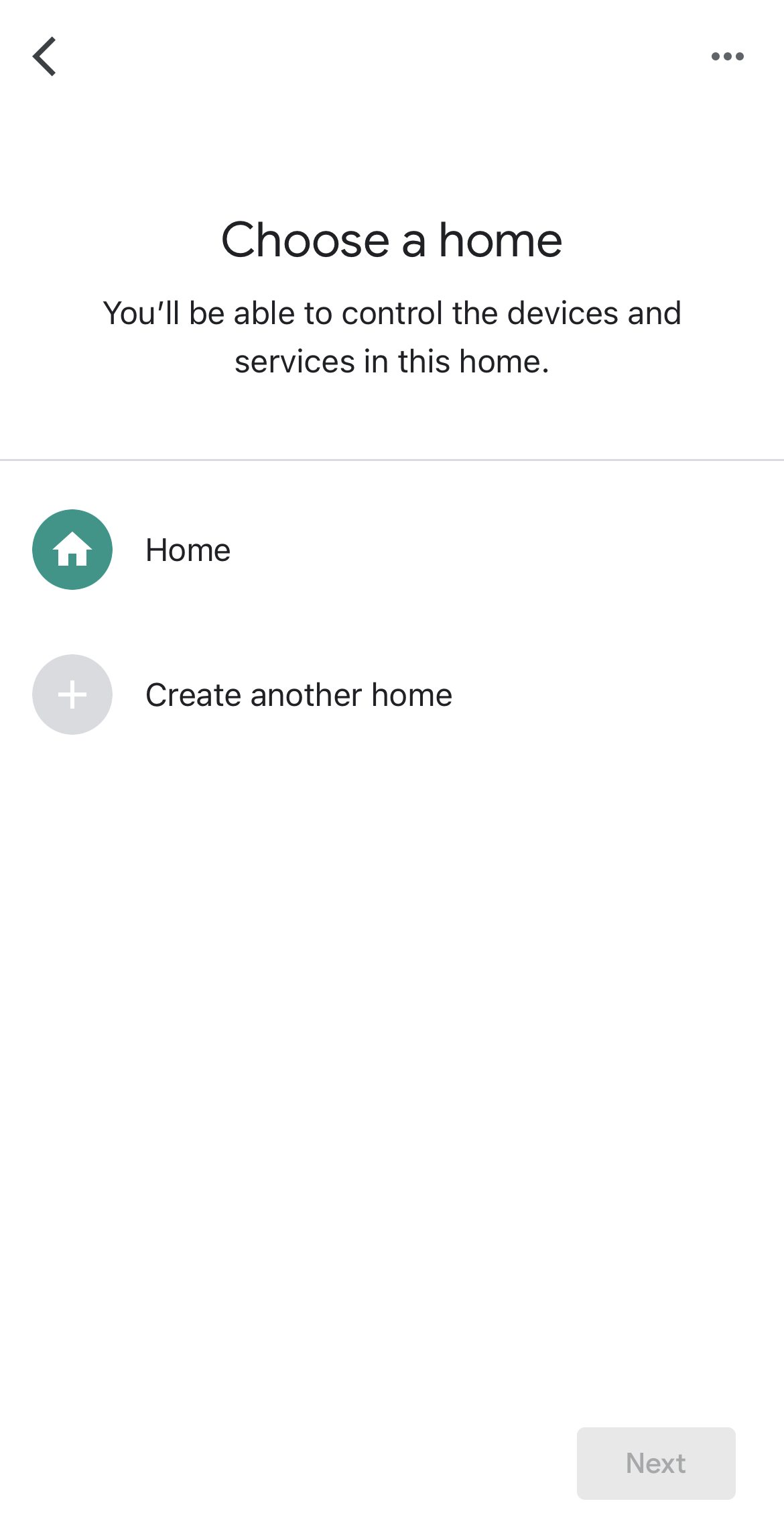 Setting up Google Home app on iOS