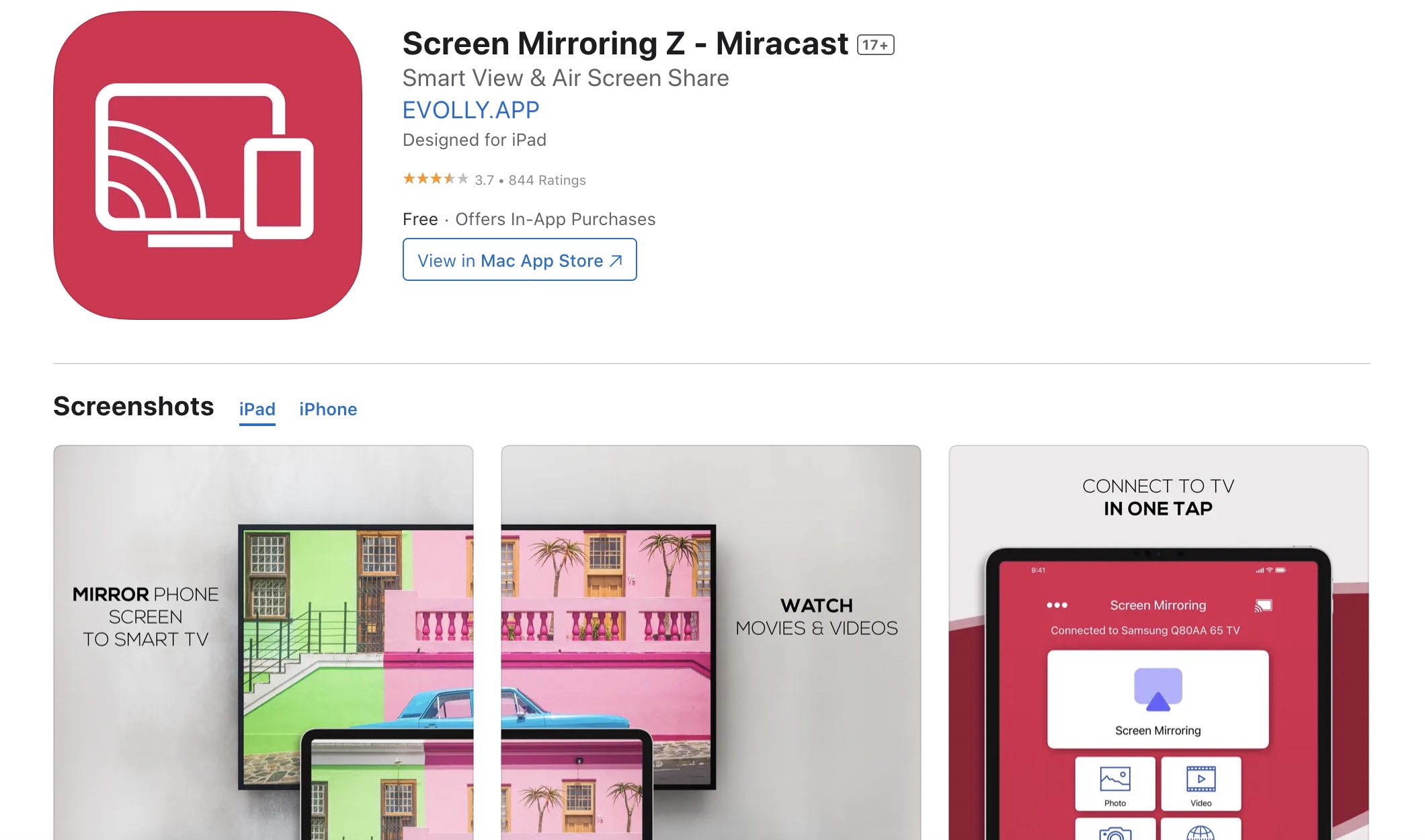 Screen Mirroring Z - Miracast