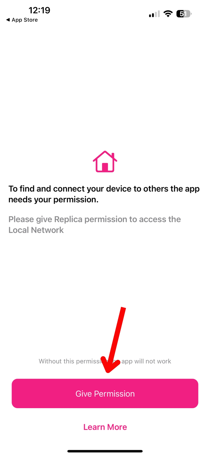 Replica permissions