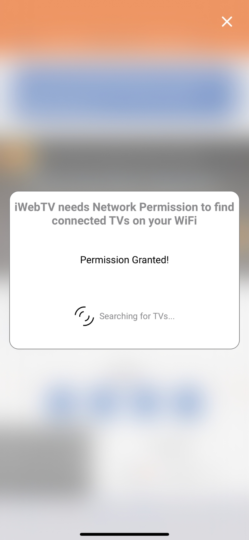 iWebTV permissions