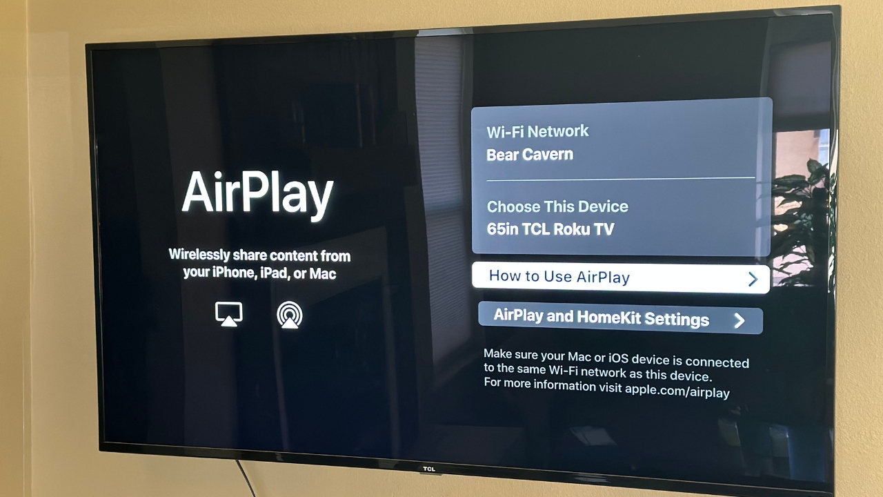 AirPlay TV app