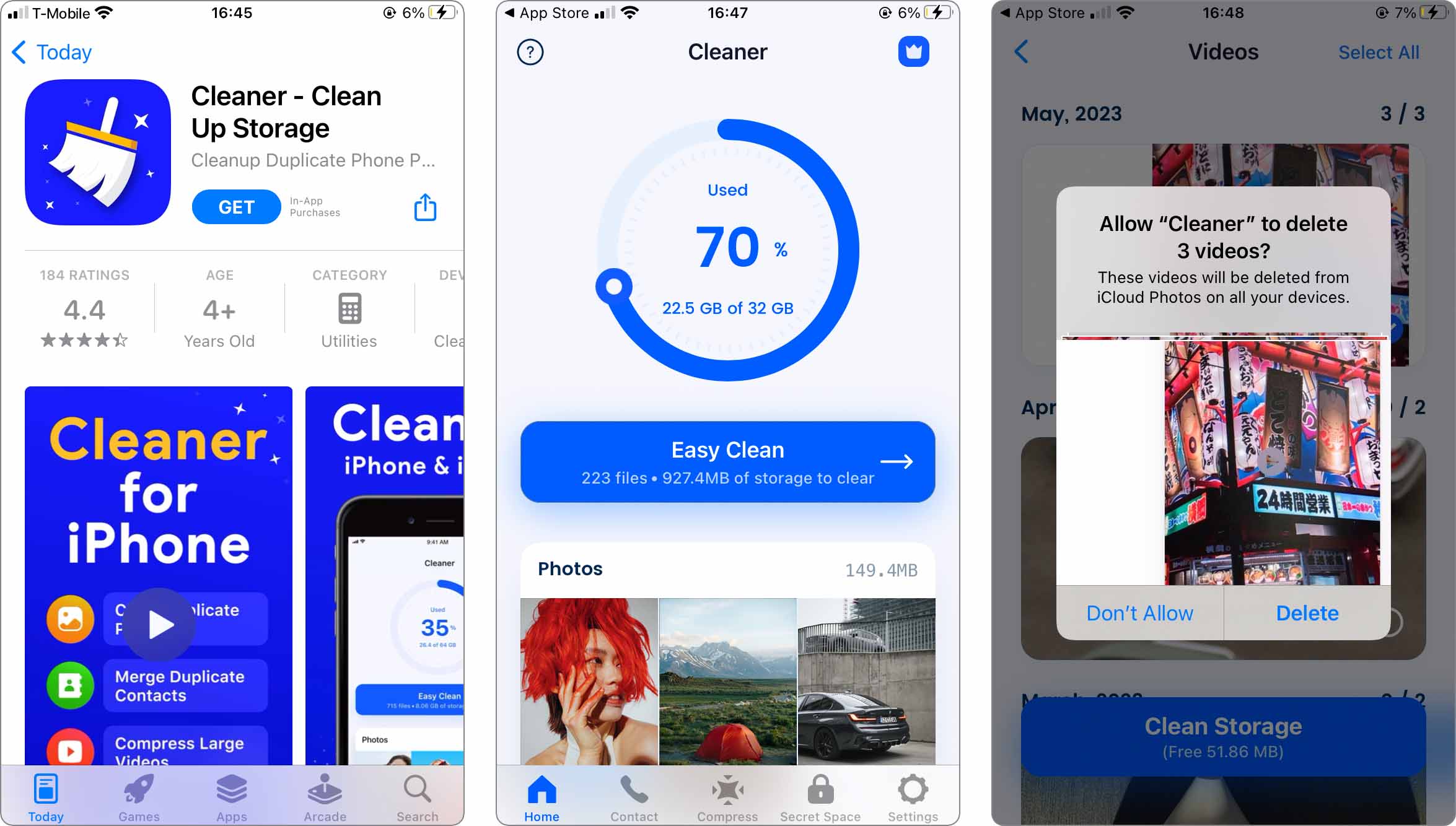 Cleaner for iPhone