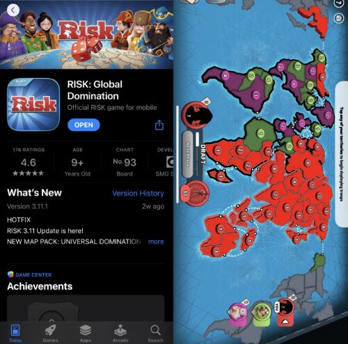 Risk: Global Domination on the iPhone