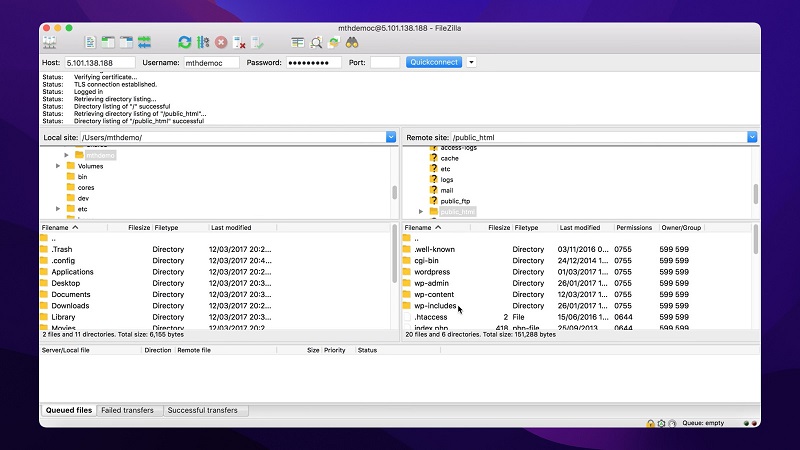 Filezilla