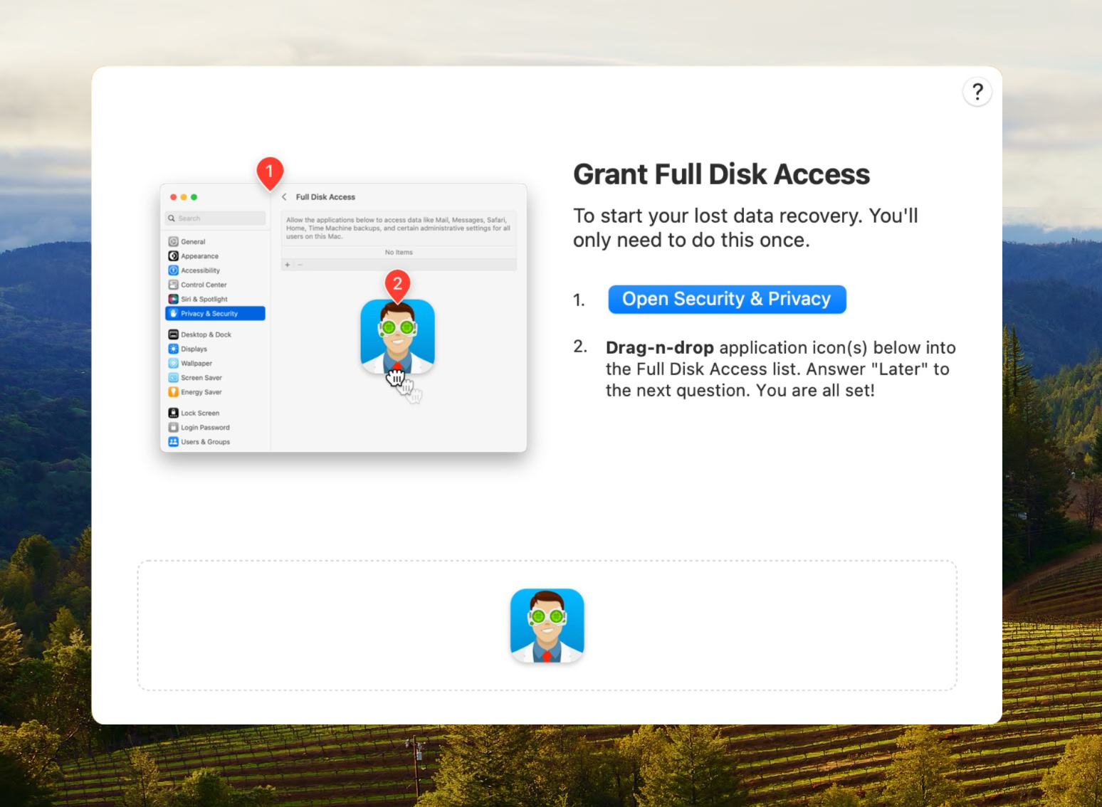 disk drill 5 for mac full disk access