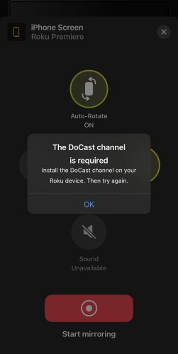 Download DoCast channel on Roku