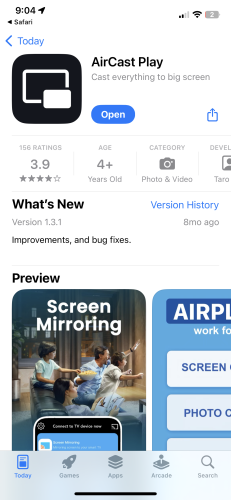 Download AirCast Play from the App Store