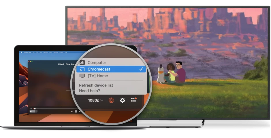 How to cast from Mac to Chromecast with Elmedia Player PRO