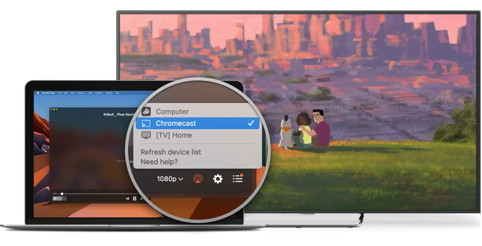 Elmedia Player How to cast from Mac to Chromecast with Elmedia Player PRO