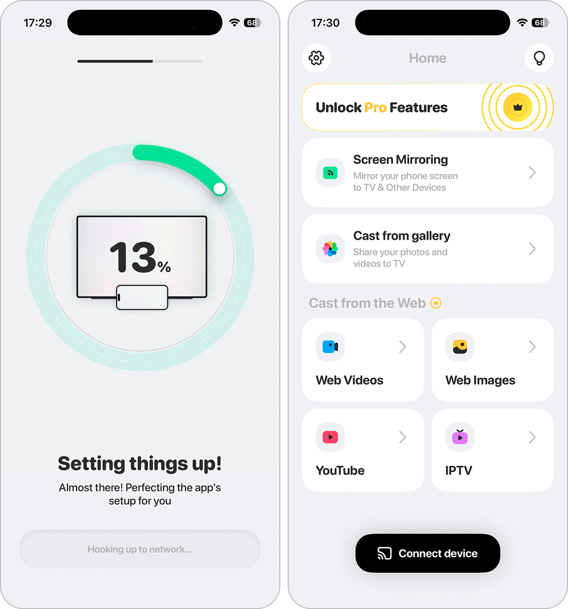 Screen Mirroring・Smart View TV
